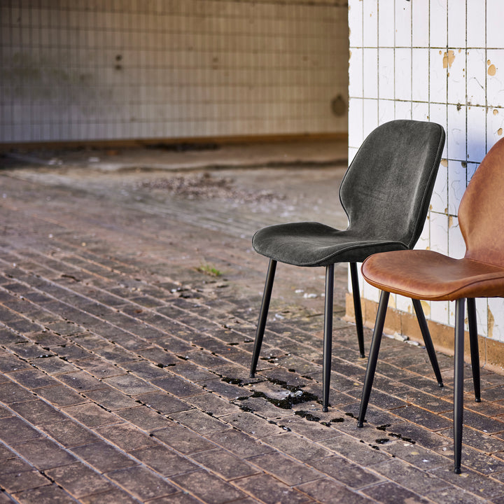 Femke Dining Chair in Anthracite Set of 4
