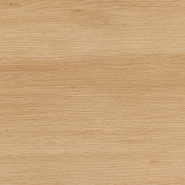 Albany 2 Drawer Bedside Table in Oak/Black Legs