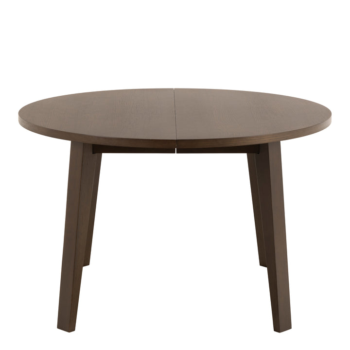 A-Line Round Dining Table Smoked Oak