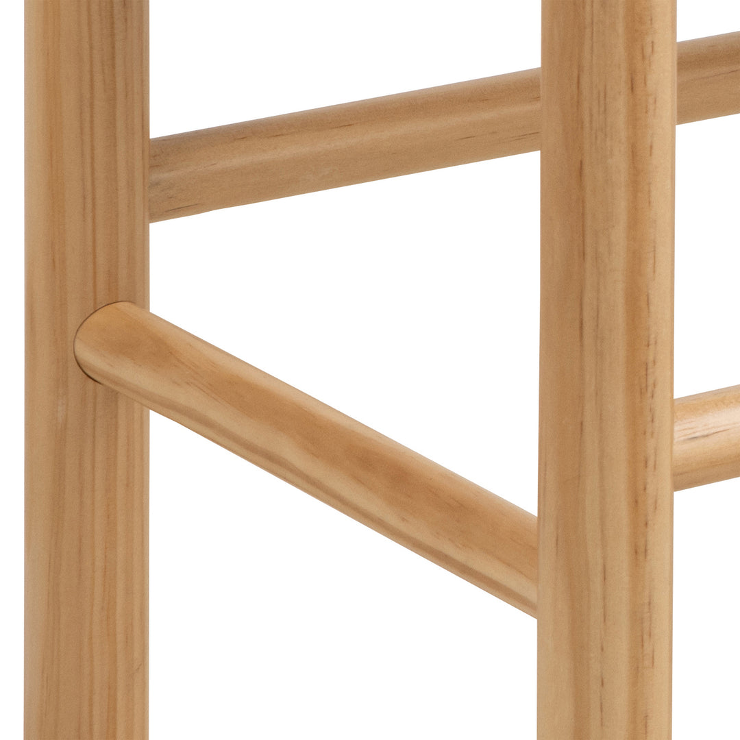 Alvin Weaved Bench in Off White