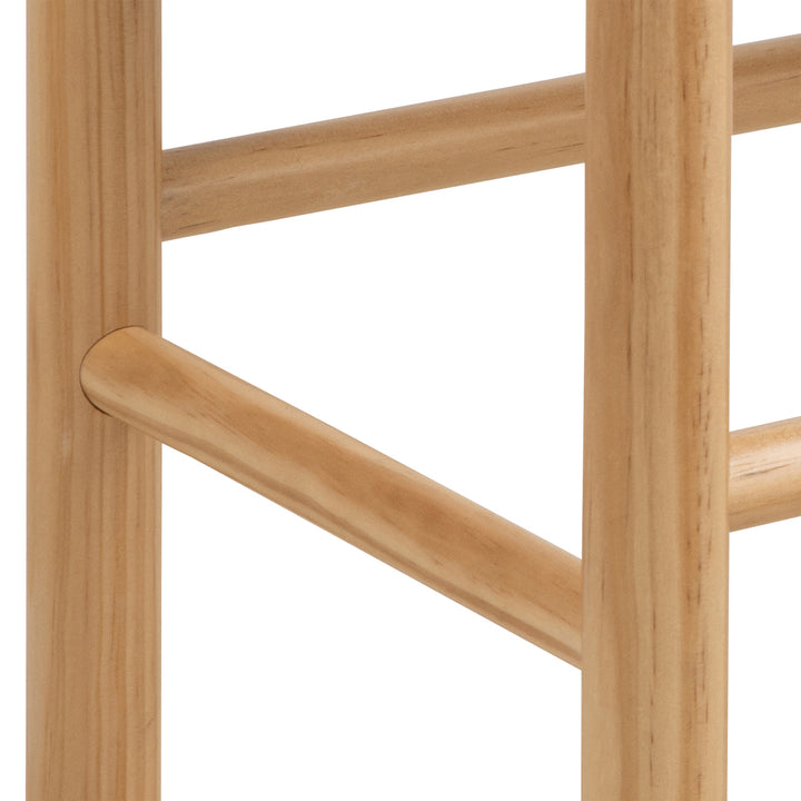 Alvin Weaved Bench in Off White