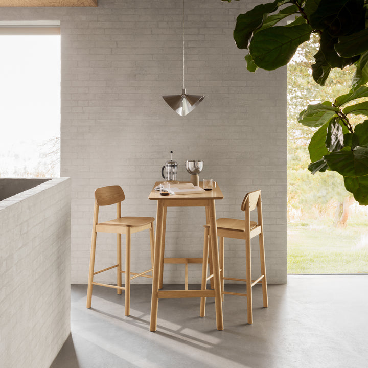 Barlow Bar Table in Matt Oak