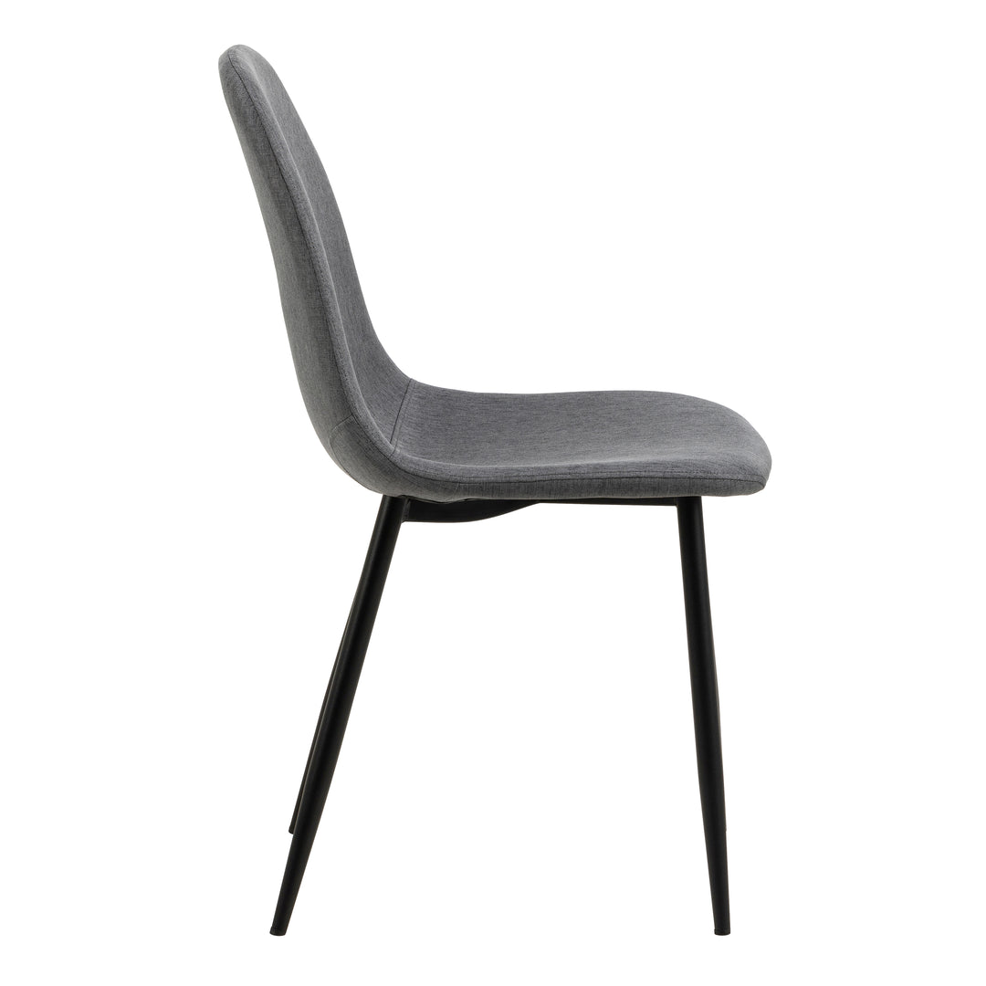 Celia Dining Chair in Light Grey Set of 4