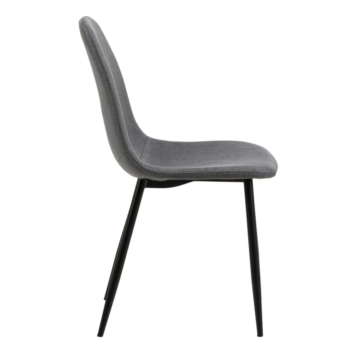 Celia Dining Chair in Light Grey Set of 4