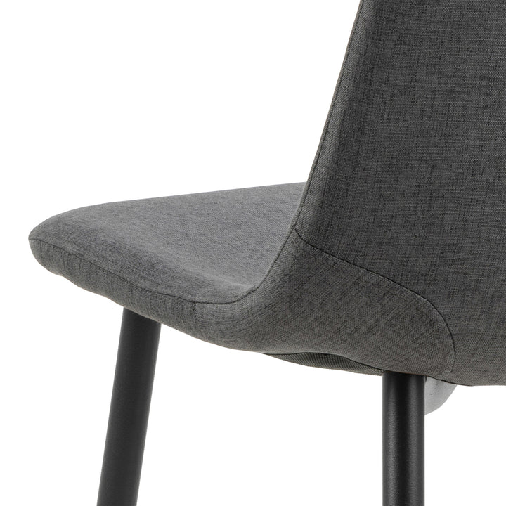 Celia Dining Chair in Light Grey Set of 4