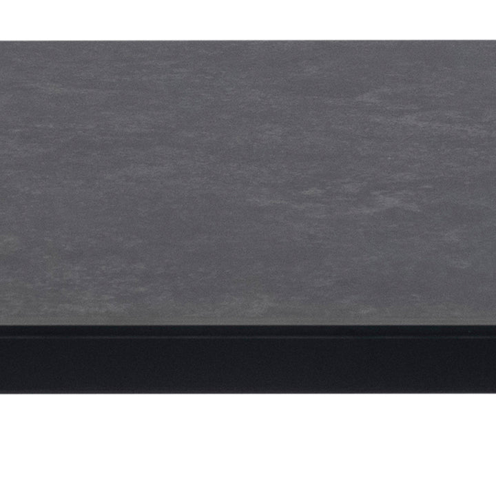 Brentford Matt Black Ceramic Dining Table