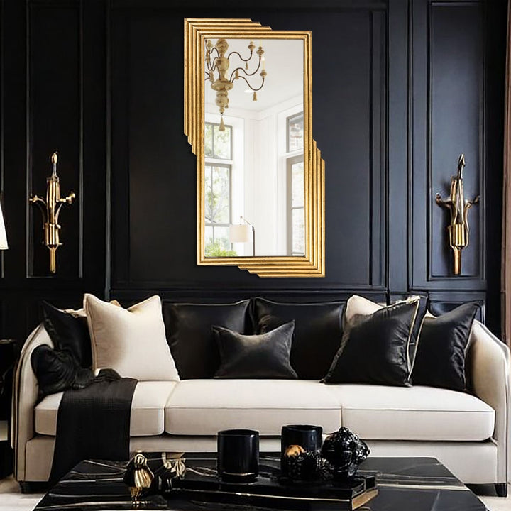 Gold Wall Decorative & Dressing Mirror
