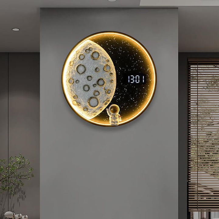 Interstellar LED Digital Wall Clock