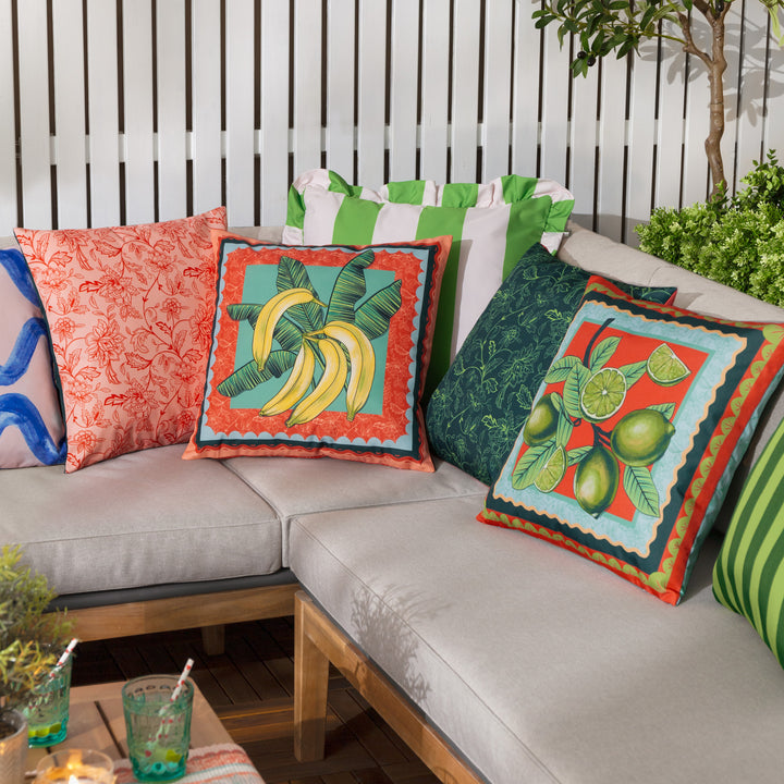 Anemone Bananas 45x45 Outdoor Cushion Case Multi - image 6