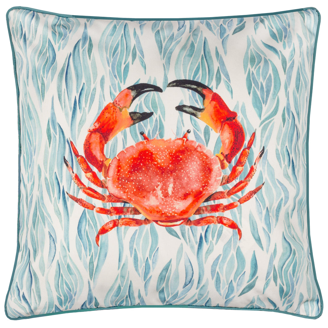 Abersoch Crab 45x45 Outdoor Cushion Case Marine - image 2