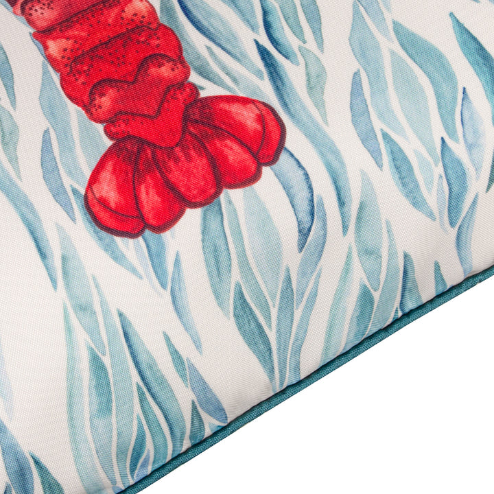 Abersoch Lobster 45x45 Outdoor Cushion Case Marine - image 5