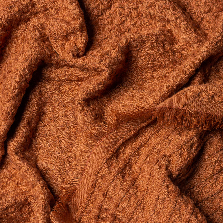 Abel Waffle Throw 130x180 Pecan - image 3