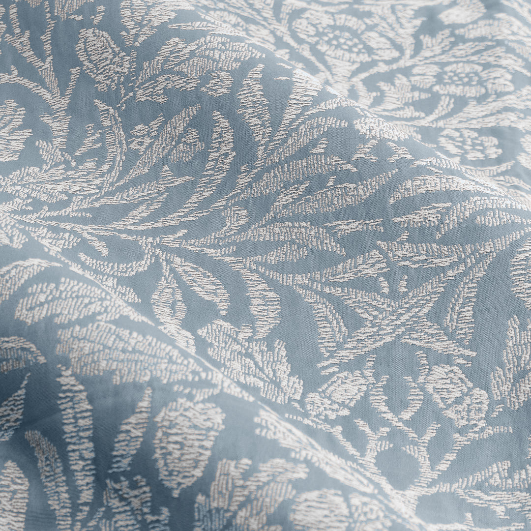 Acorn Tonal 229x183 Pencil Pleat Curtains Wedgewood - image 5