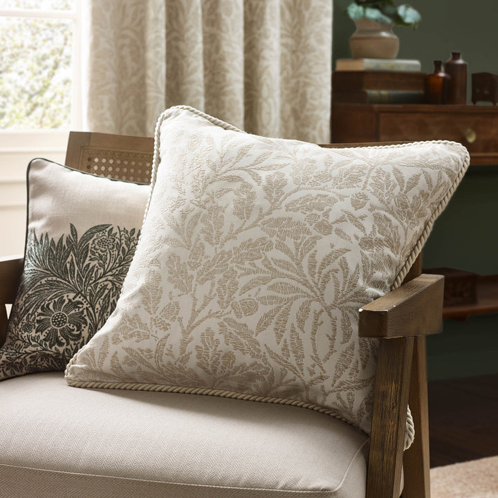 Acorn Tonal 50x50 Cushion Case Ivory