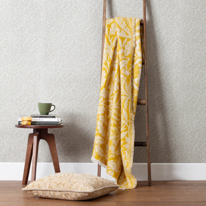 Acorn Tonal 130x170 Throw Gold - image 2