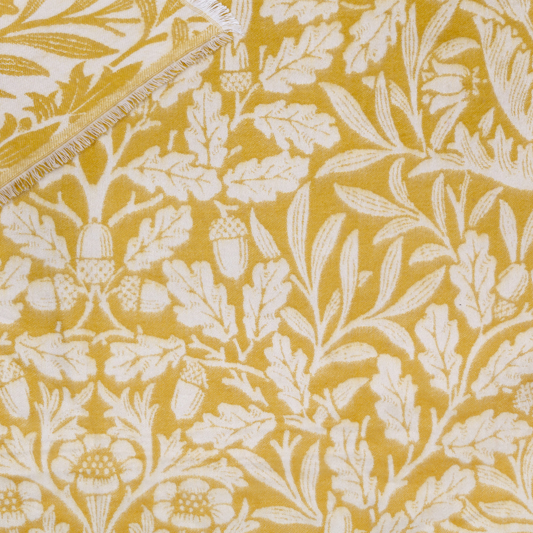 Acorn Tonal 130x170 Throw Gold - image 9