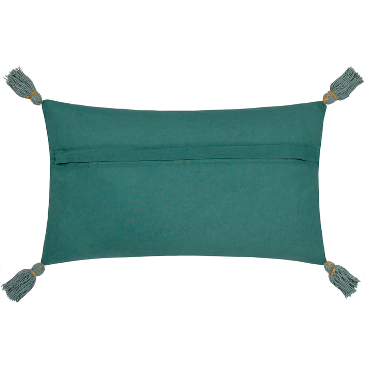ADELINE 30X50 CUSHION CASE MULTI/TEAL