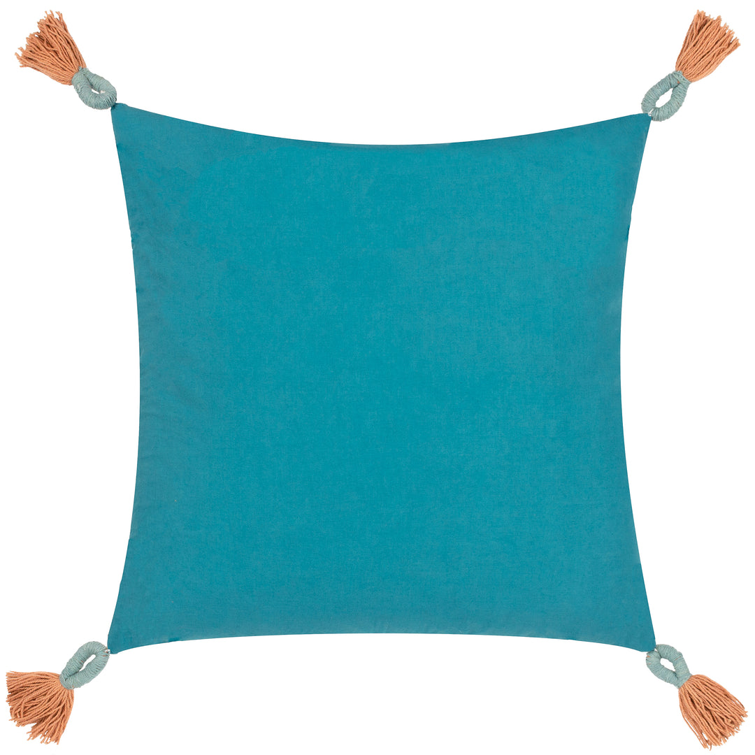 ADELINE 50X50 CUSHION CASE MULTI/CORAL