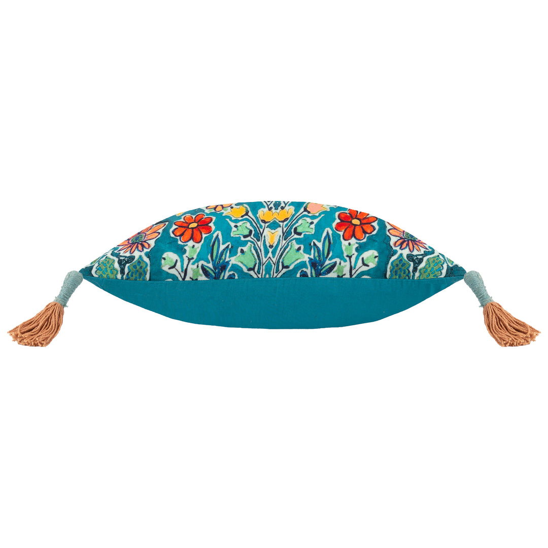 ADELINE 50X50 CUSHION CASE MULTI/CORAL