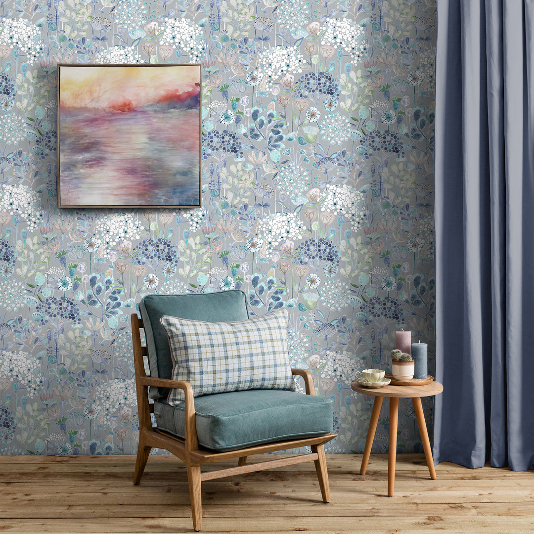 Ailsa Wallpaper Cornflower