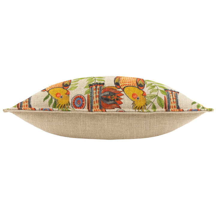 AKAMBA COCKATIELS 50X50 CUSHION CASE MULTI
