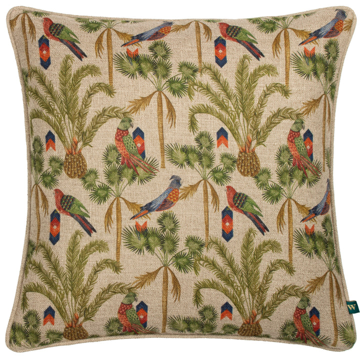 AKAMBA PALM TREES 43X43 CUSHION CASE MULTI
