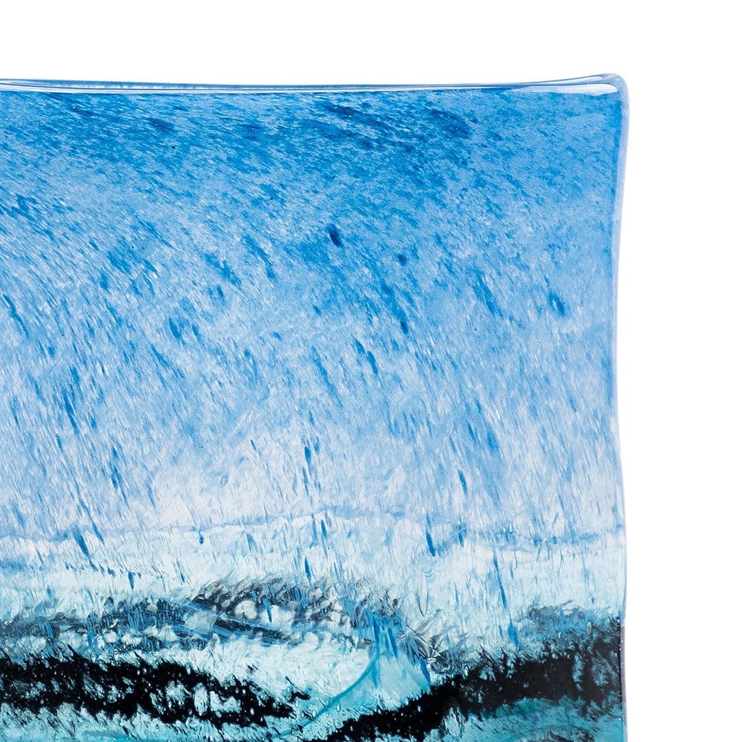ALABORG GLASS VASE COBALT