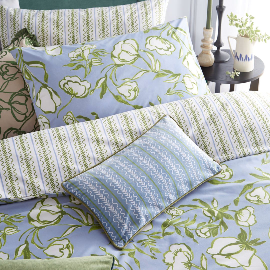 Albera King Size Duvet Set French Blue - image 2
