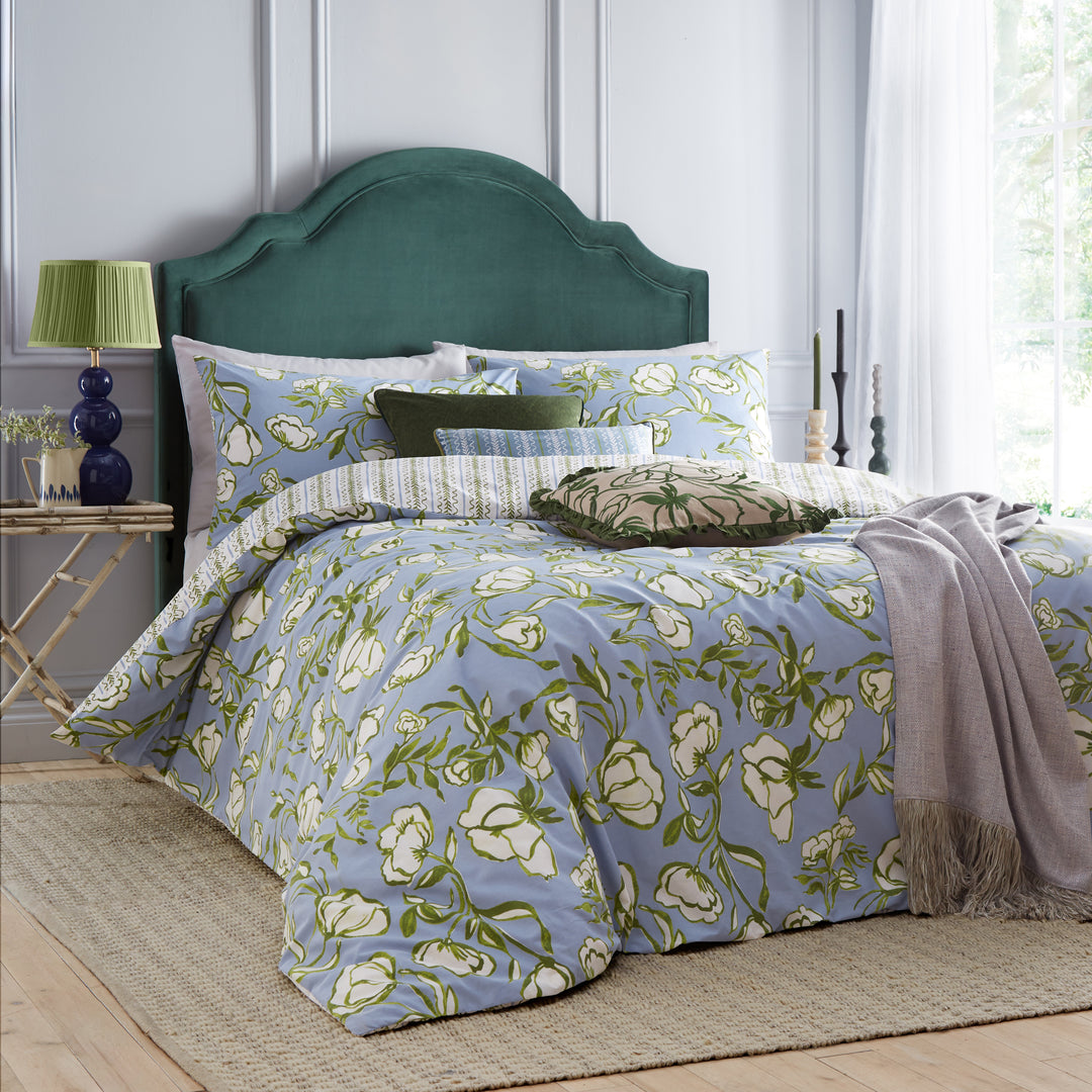 Albera King Size Duvet Set French Blue