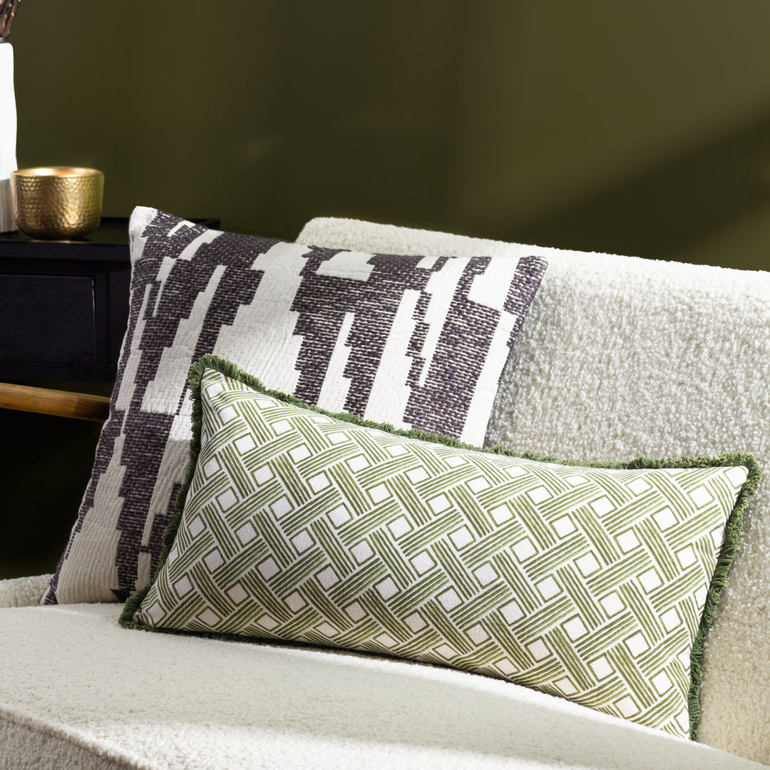 Alexa 30x60 Cushion Case Olive - image 4