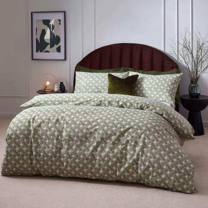 Alexa Double Duvet Set Olive - image 2