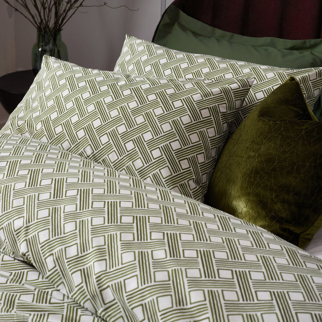 Alexa Super King Duvet Set Olive - image 3