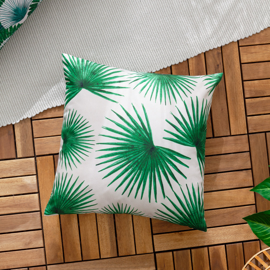 Algave 45x45 Outdoor Cushion Case Green