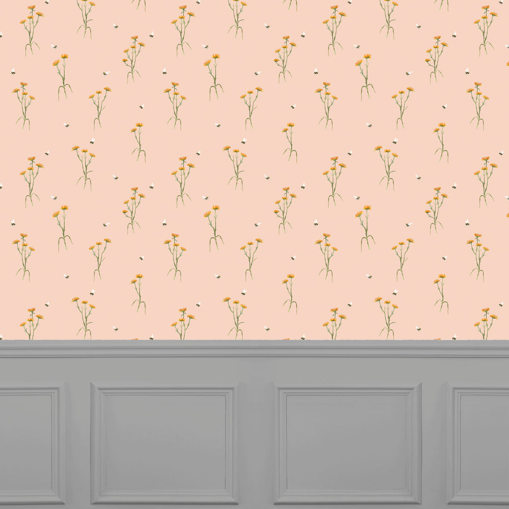 Allimore Wallpaper Apricot - image 2