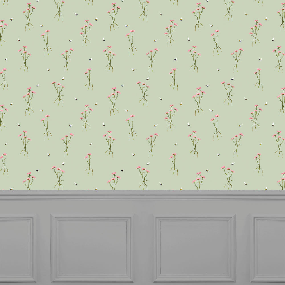 Allimore Wallpaper Sage - image 2