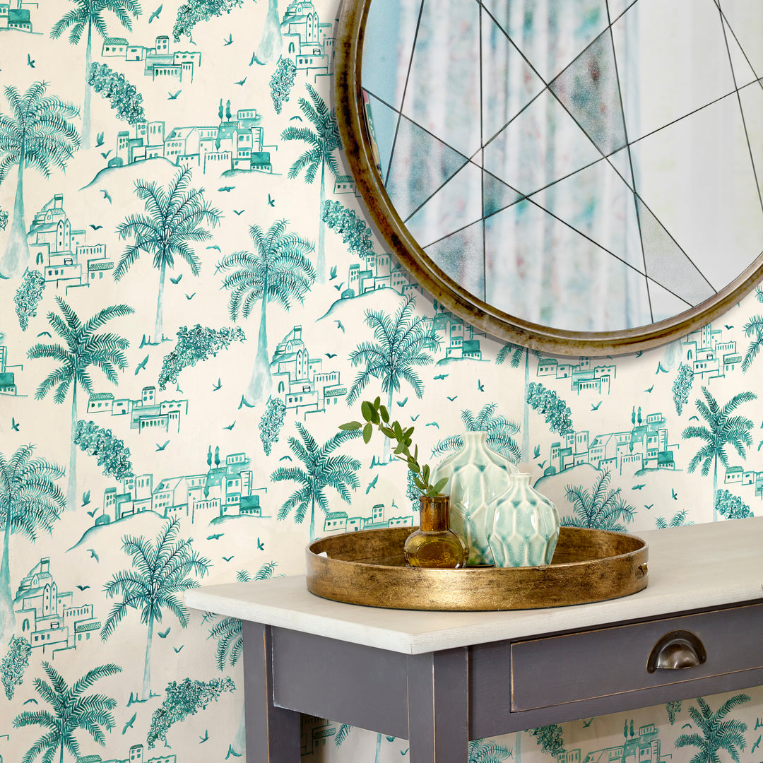 Altea Wallpaper Seamist Sample