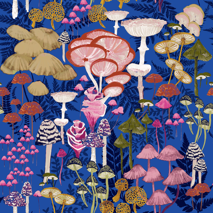 Amanita Double Duvet Set Cobalt - image 5
