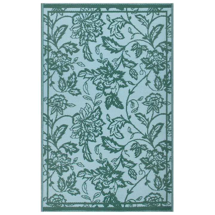 ANEMONE 120X180 OUTDOOR RUG TEAL/MINERAL