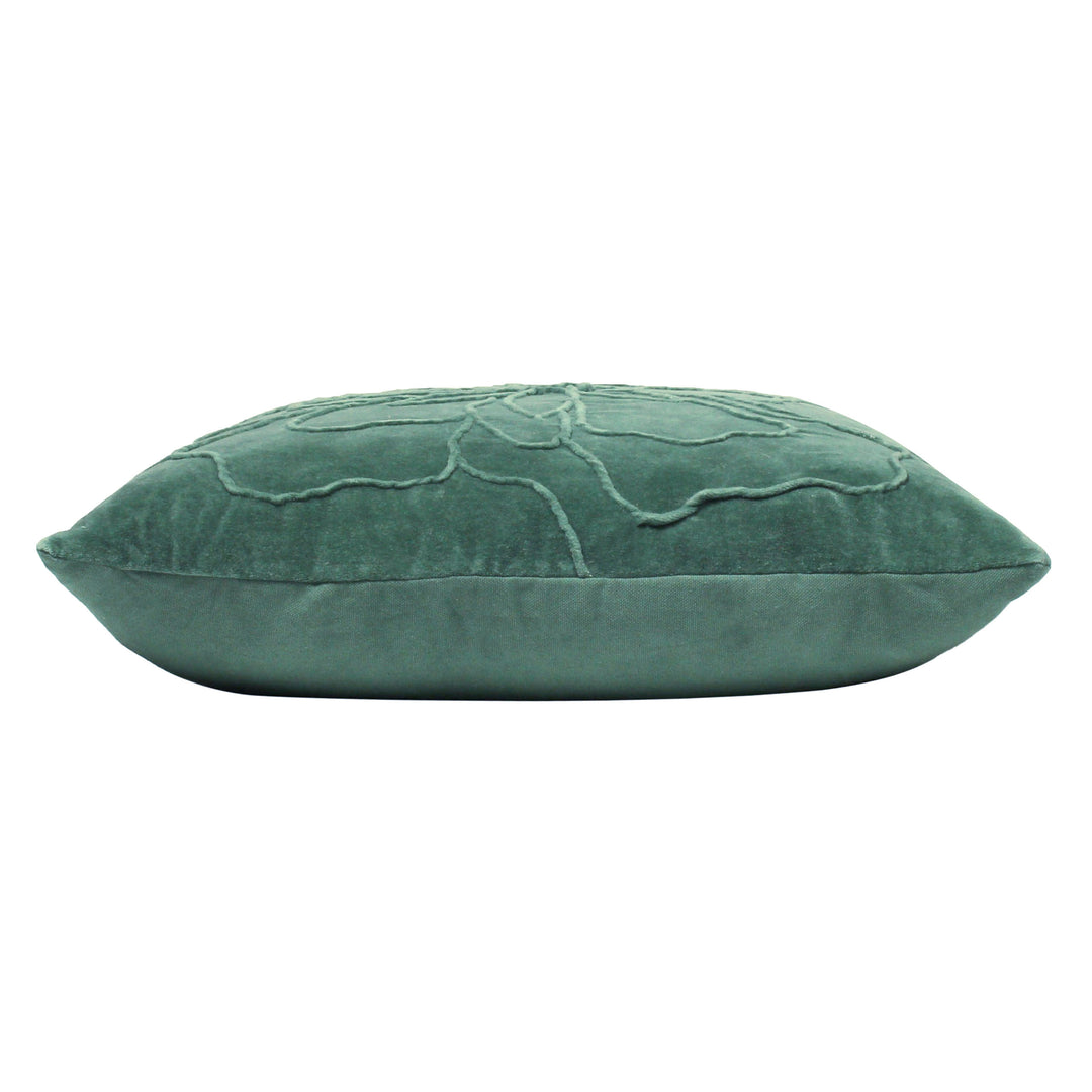 ANGELES 45X45 CUSHION COVER JUNIPER GREEN