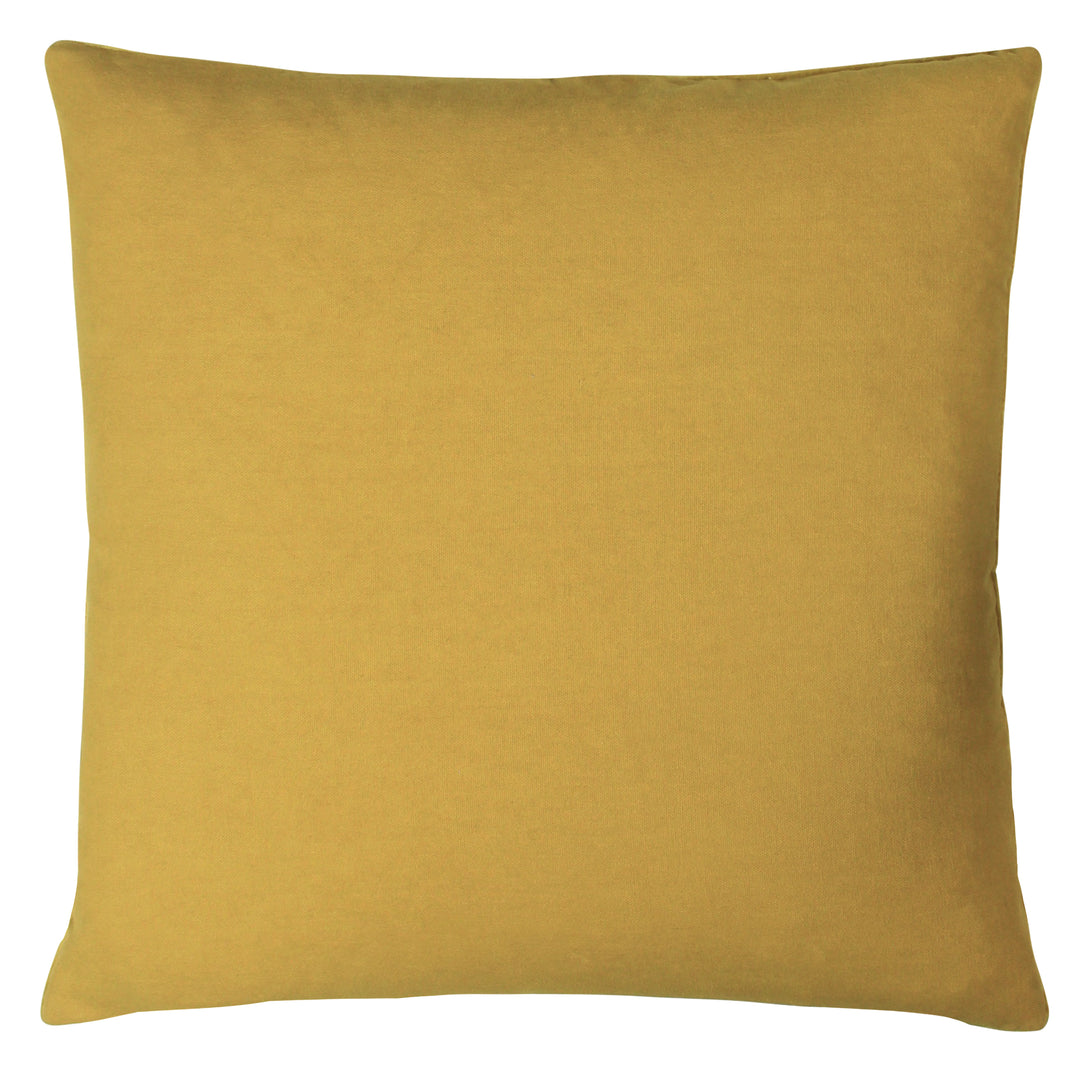 ANGELES 45X45 CUSHION COVER OCHRE