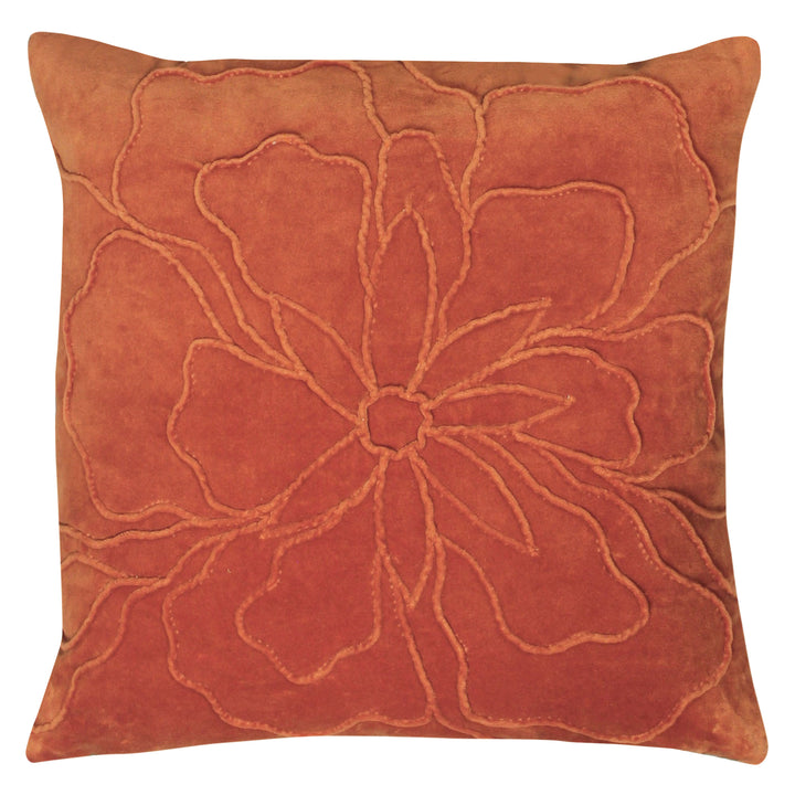 ANGELES 45X45 CUSHION COVER RUST
