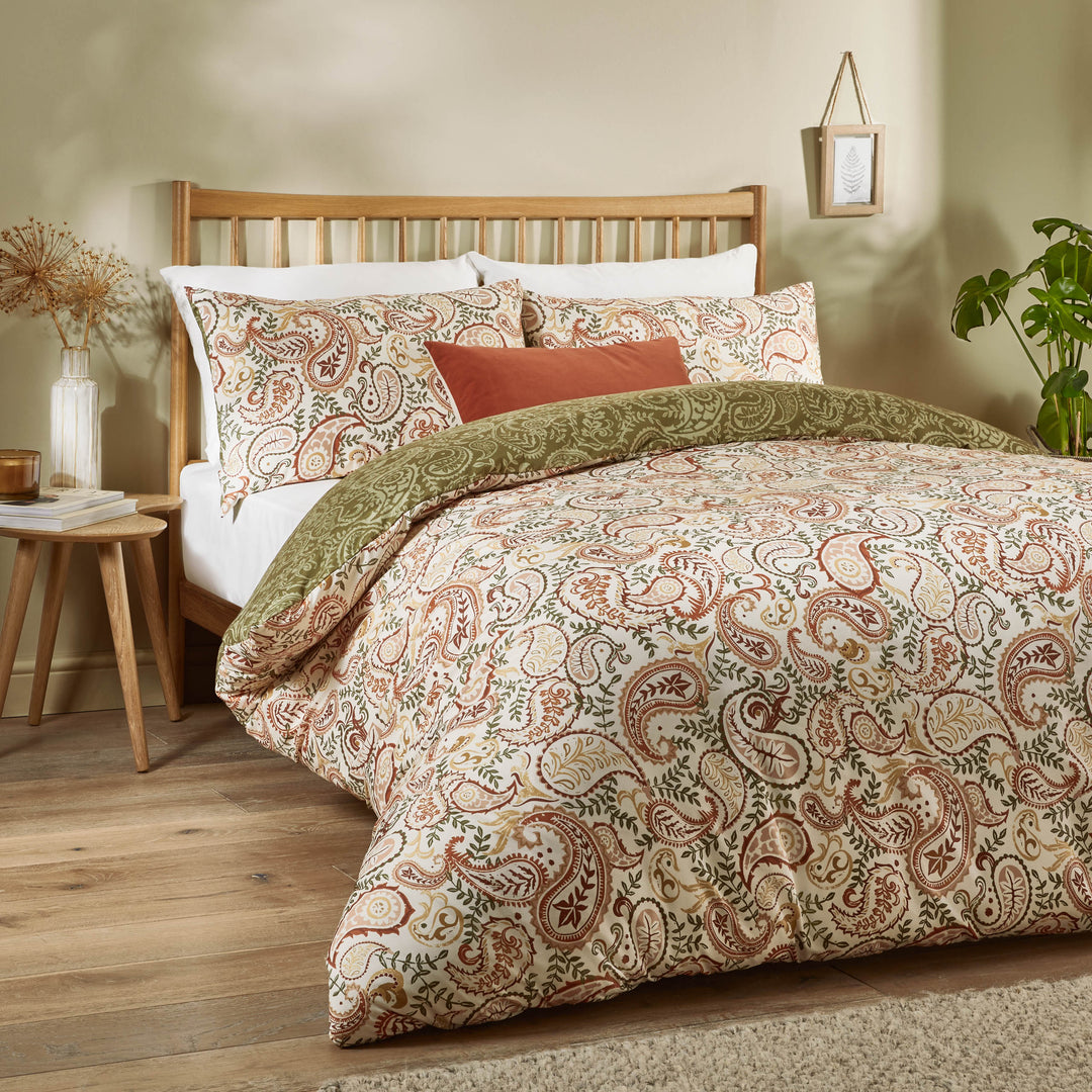 Anika Microfibre Double Duvet Set Multi