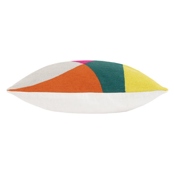 ANJO 45X45 CUSHION CASE GREEN/MULTI