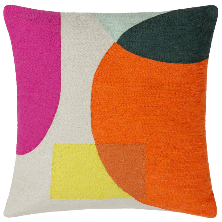 ANJO 45X45 CUSHION CASE NATURAL/MULTI