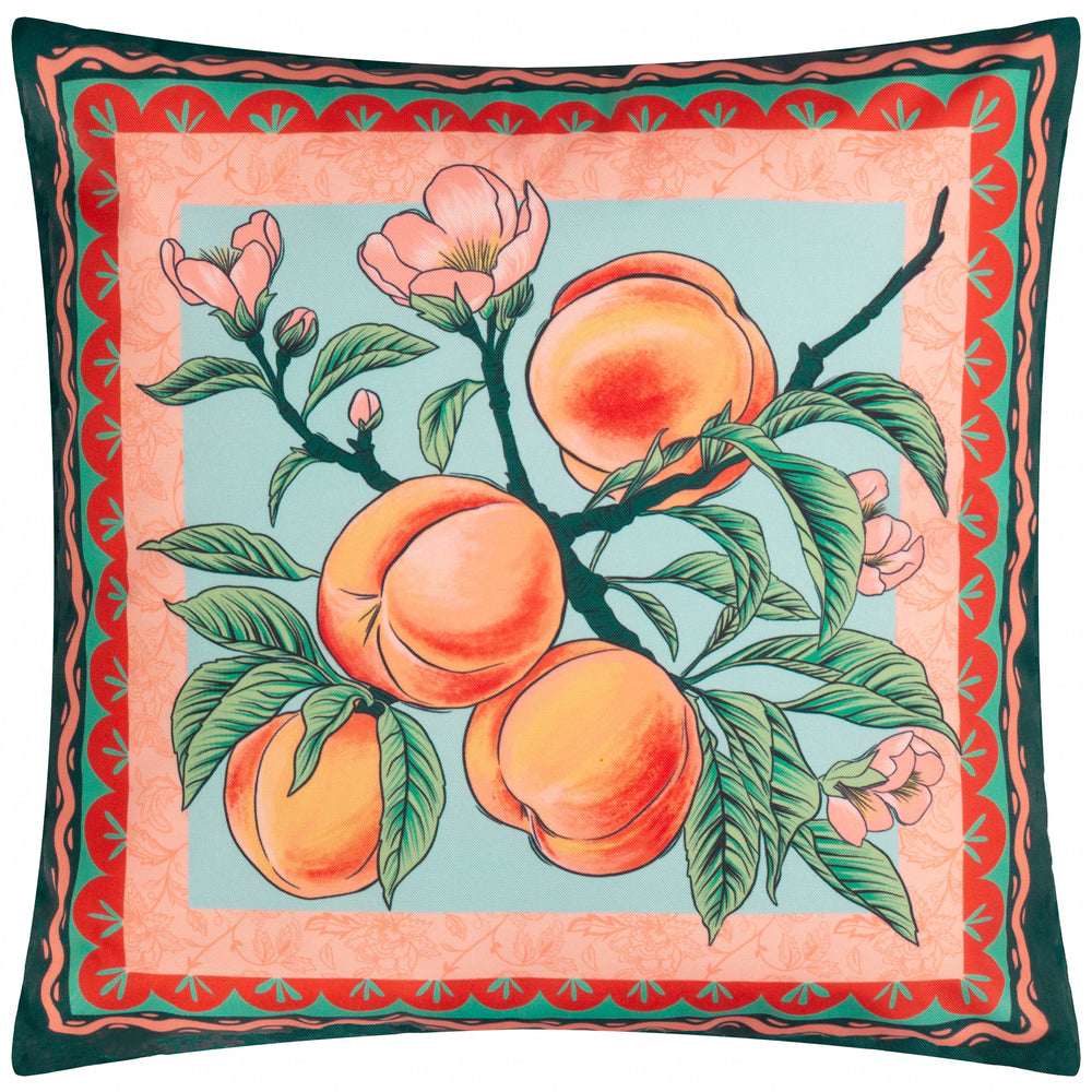 Anemone Peaches 45x45 Outdoor Cushion Case Multi - image 2