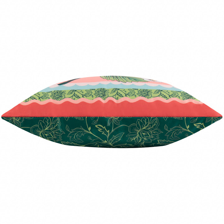 Anemone Strawberries 45x45 Outdoor Cushion Case Multi - image 4