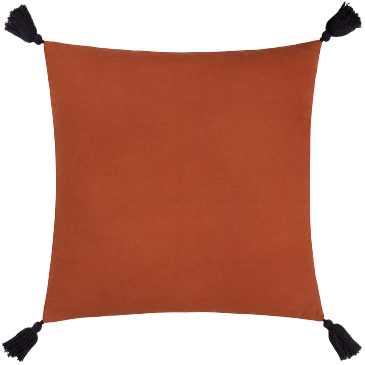AQUENE 50X50 CUSHION CASE BRICK/BLACK