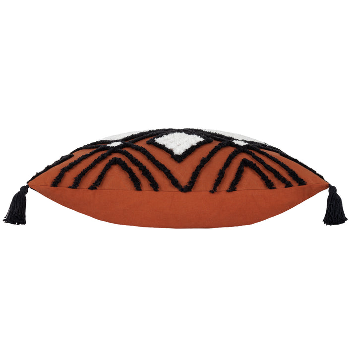 AQUENE 50X50 CUSHION CASE BRICK/BLACK