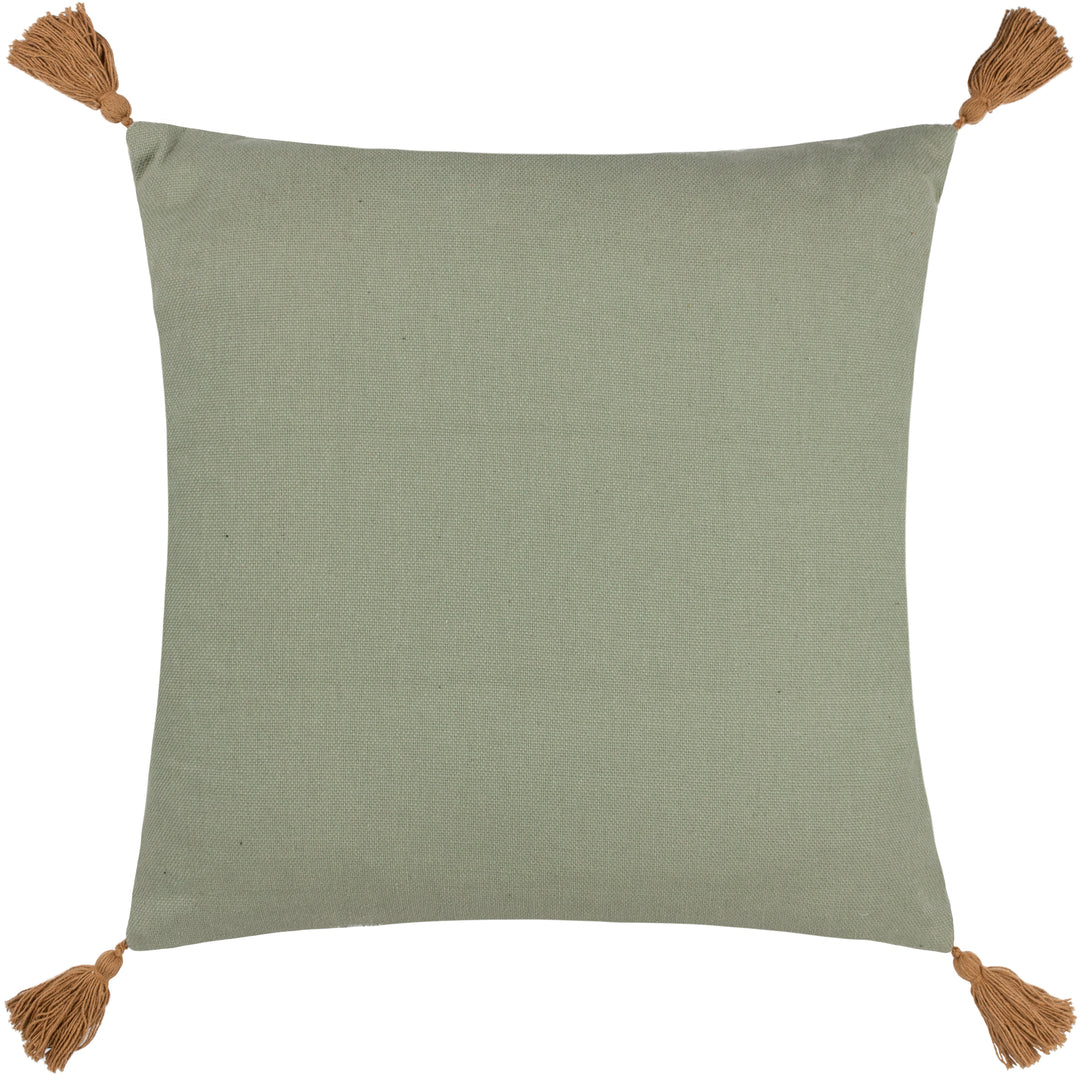 AQUENE 50X50 CUSHION CASE MOSS/MUSTARD