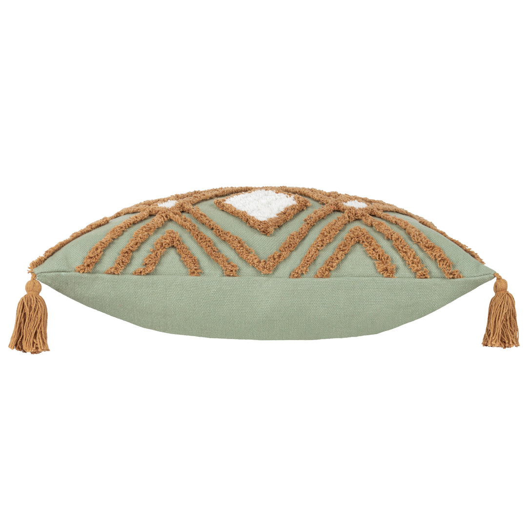 AQUENE 50X50 CUSHION CASE MOSS/MUSTARD